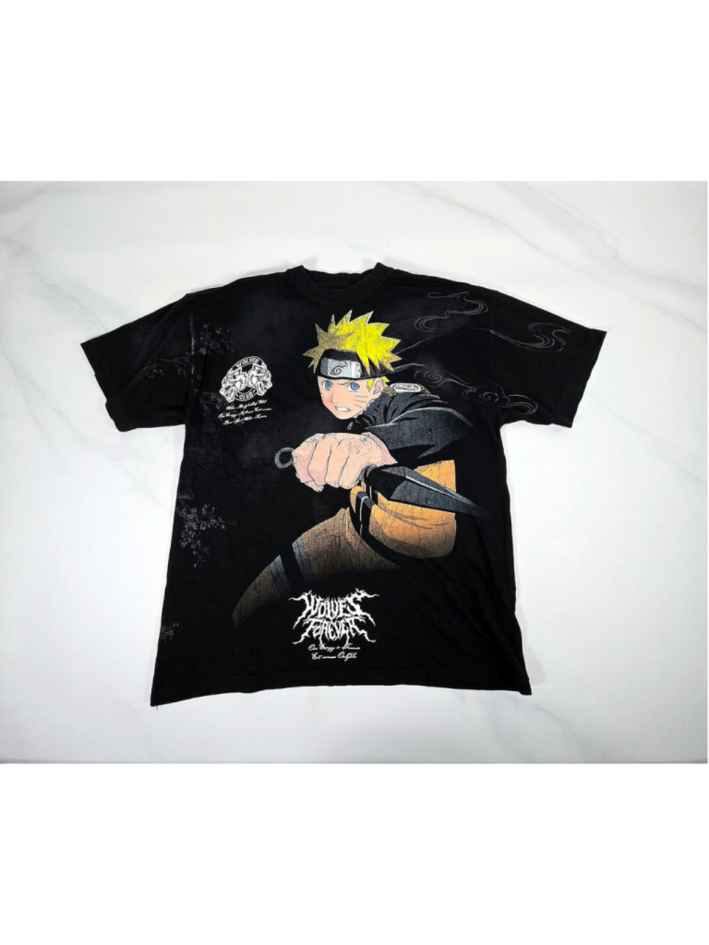 Darc Sport Naruto Side By Side Oversized Premium Tee • Small